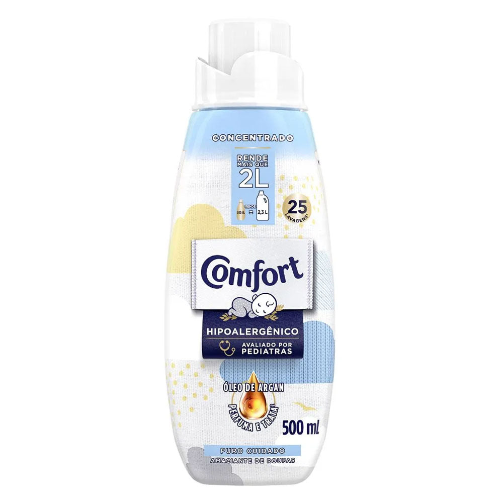 Suavizante Hipoalergénico Comfort puro cuidado 500 ml