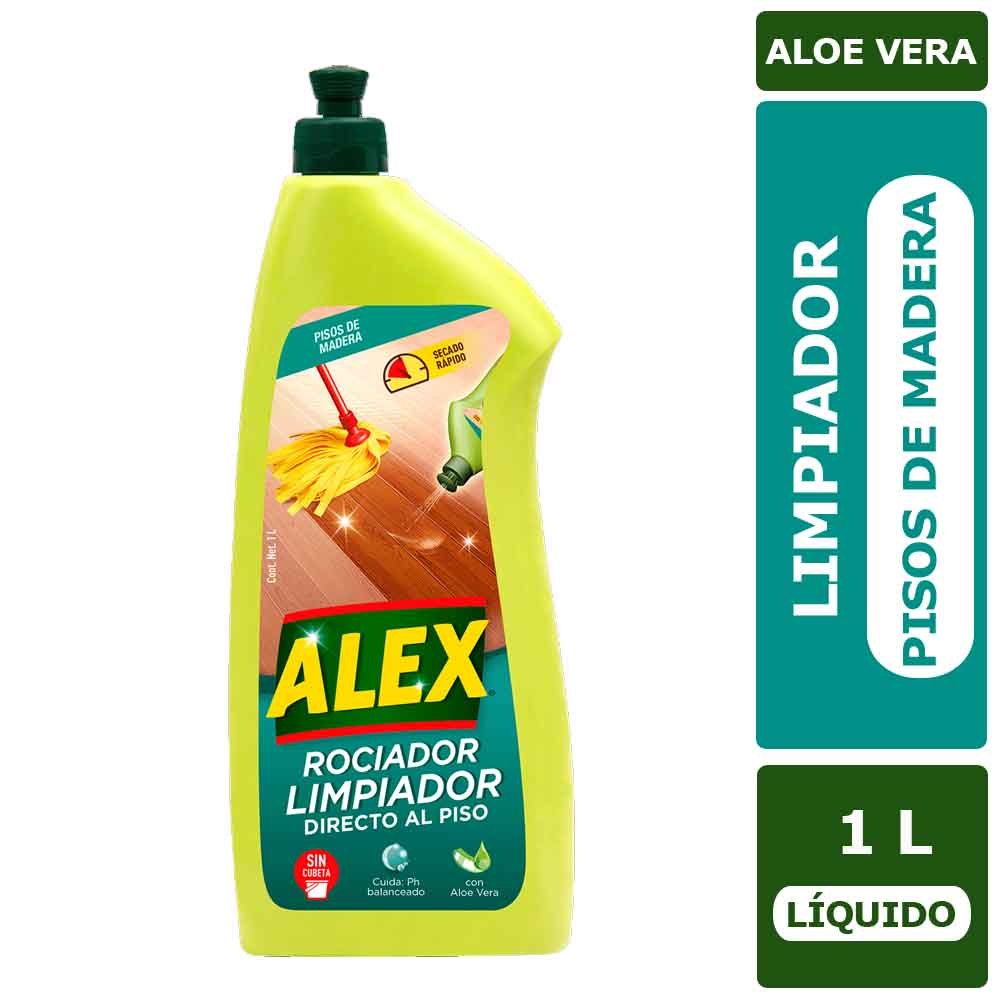 ALEX LIMPIADOR DIRECTO A PISO ALOE MADERA 1L.