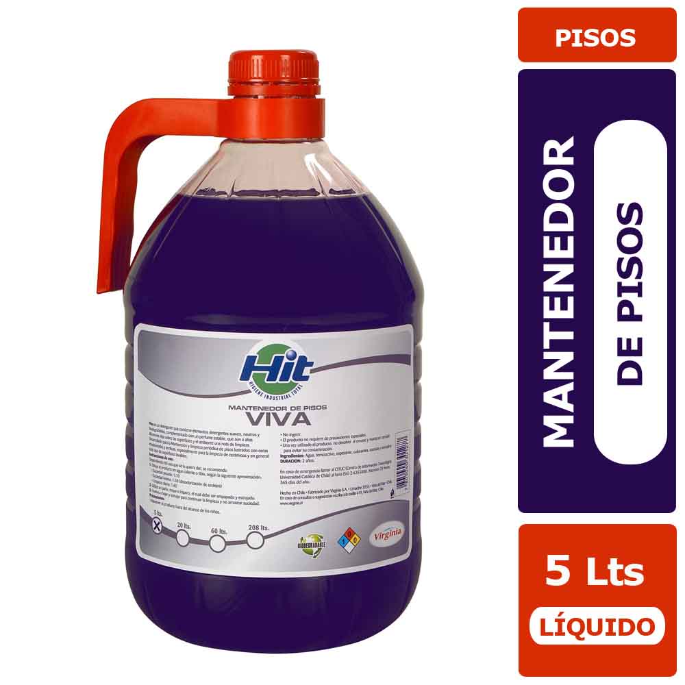 MANTENEDOR PISO VIVA 5 LTS VIRGINIA