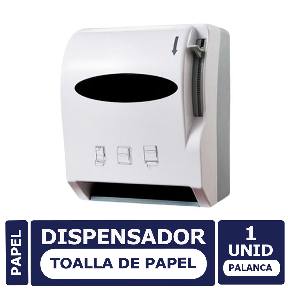 Dispensador de Toalla de Papel con Palanca