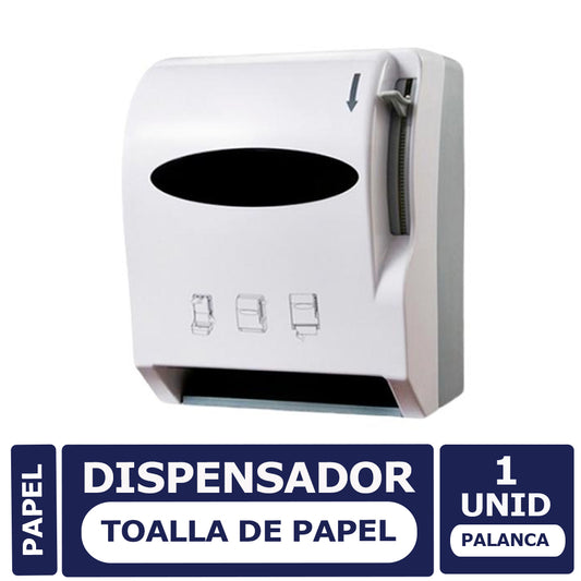 Dispensador de Toalla de Papel con Palanca