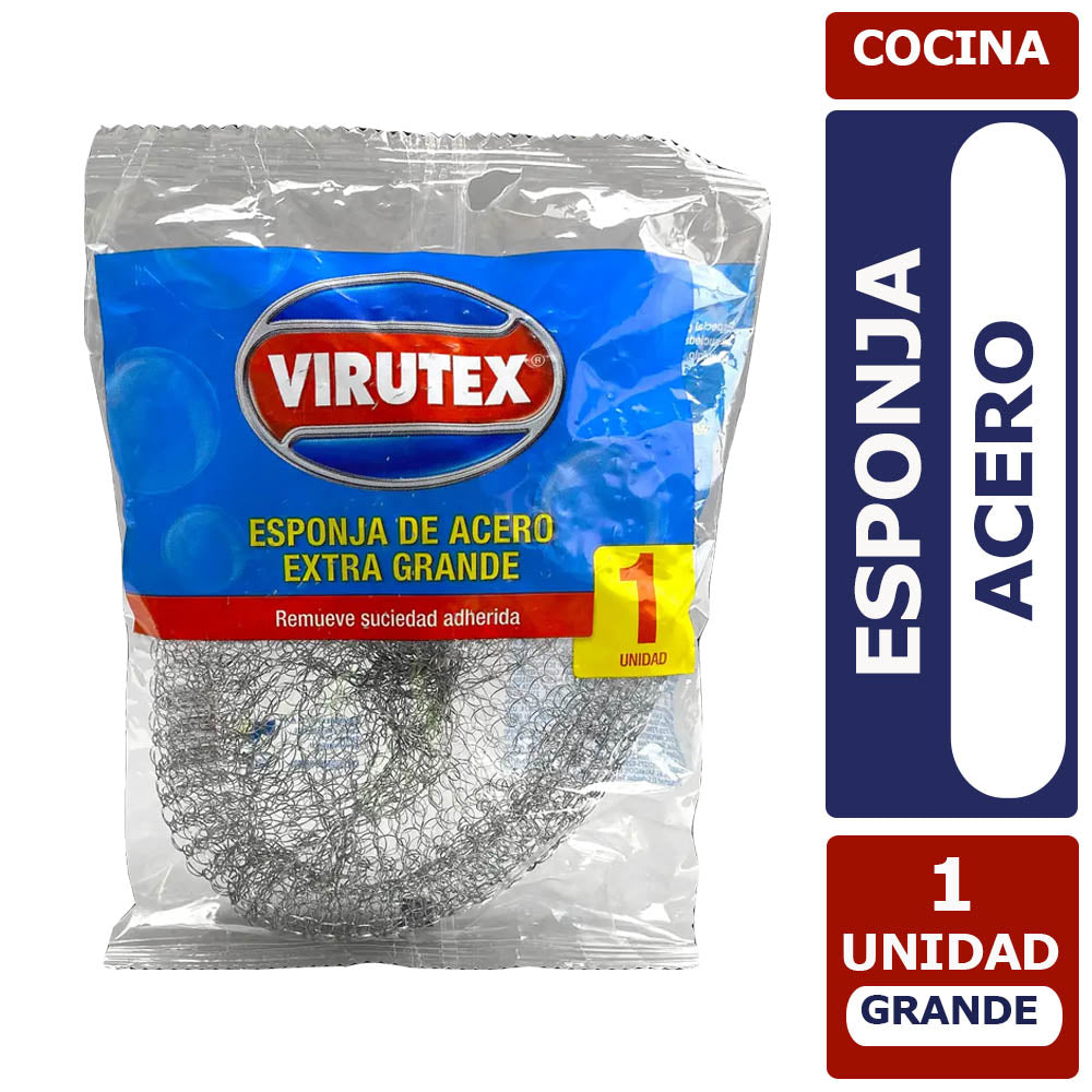 Esponja Acero Extra Grande