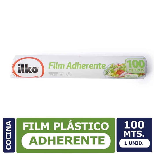 Film Plástico Adherente Ilko 100 mts