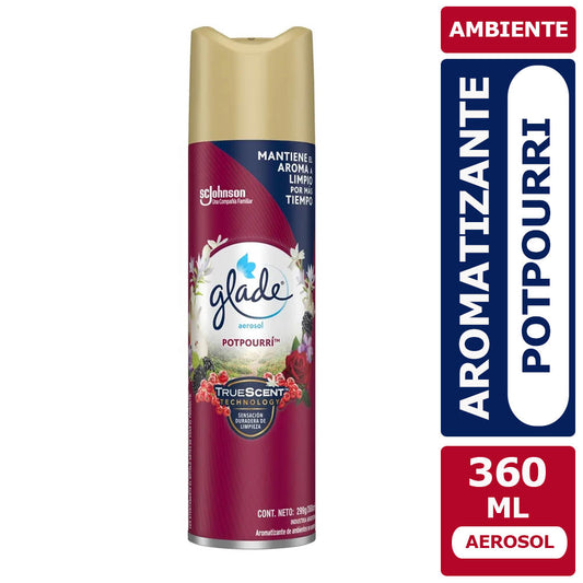 Desodorante Ambiental Glade Potpourri, 360 ml