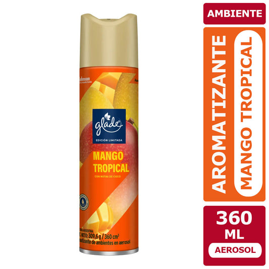 Desodorante Ambiental Glade Mango Tropical, 360 ml