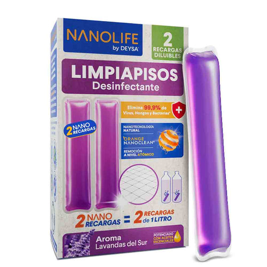 Recarga Limpia Piso Deysa Nanolife Lavanda 2 diluible para 2 litro