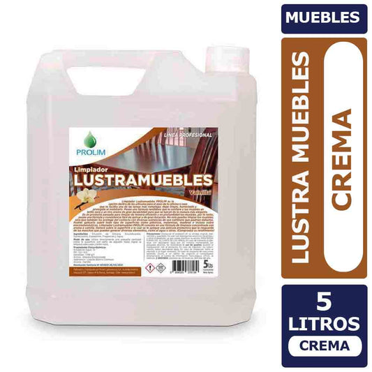 Lustramuebles Crema Vainilla 5 Lts.