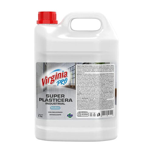 Cera Super Plastecerá Incolora 5 Lts Virginia