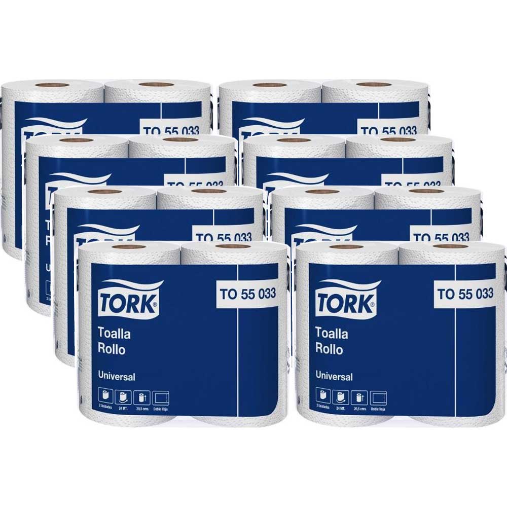 Manga Toalla de Papel Tork 2 Unidades x 24 mts c/u Doble Hoja