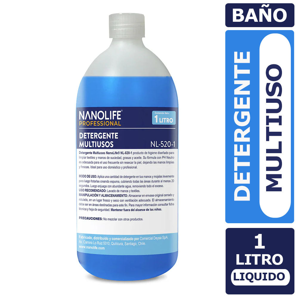 Detergente Multiusos NanoLife 1 litro