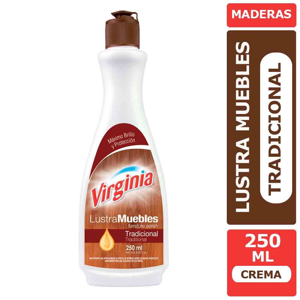 LUSTRA MUEBLES CREMA TRADICIONAL VIRGINIA 250 CC