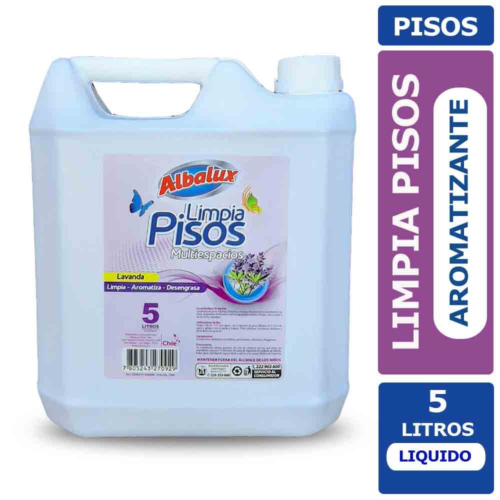 LIMPIA PISOS LAVANDA 5 LTS. ALBALUX