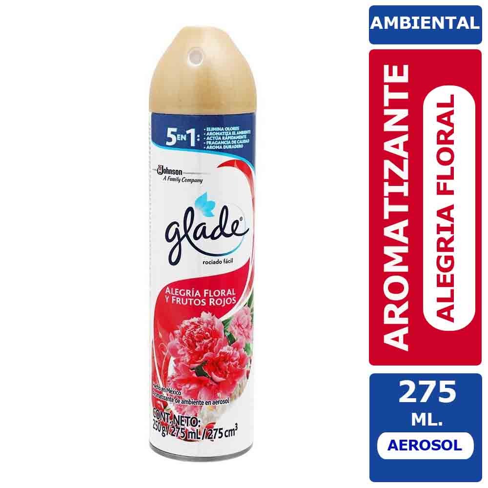 DESODORANTE AEROSOL ALEGRÍA FLORAL 275 ML GLADE