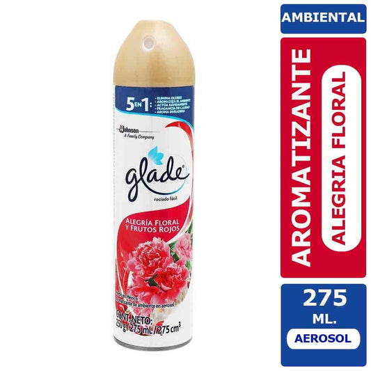 DESODORANTE AEROSOL ALEGRÍA FLORAL 275 ML GLADE