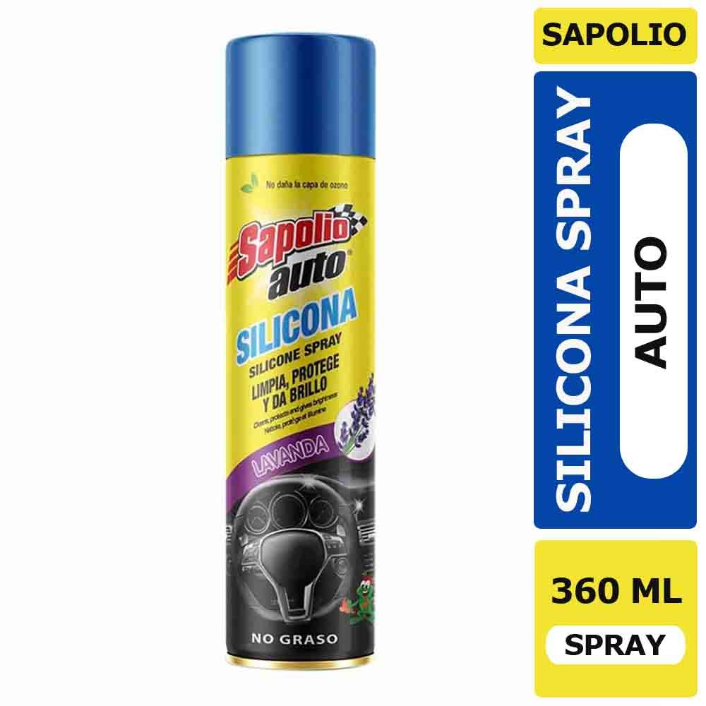 SILICONA SPRAY AUTO SAPOLIO 360 ML.