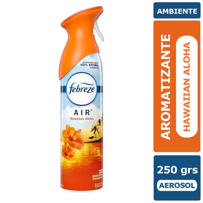 FREBREZE ELIMINADOR DE OLORES HAWAIIAN ALOHA  250GR.