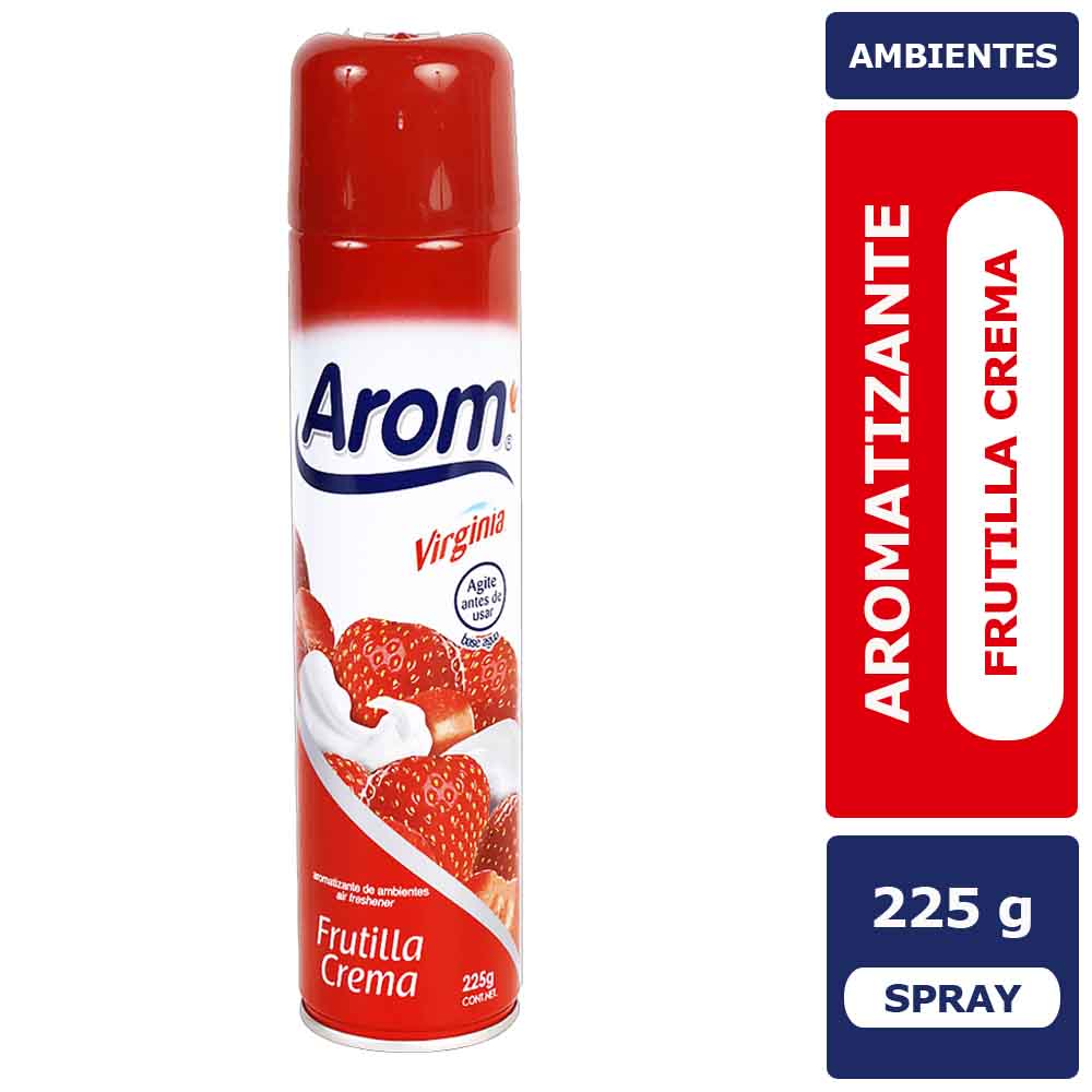 AROMATIZANTE AROM FRUTILLA CREMA 225G