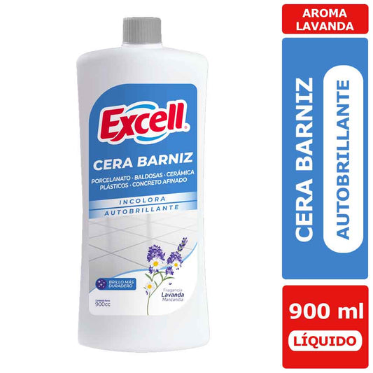 CERA BARNIZ INCOLORA EXCELL 900cc