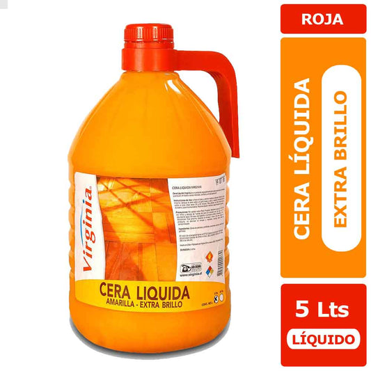 CERA LIQUIDA AMARILLA 5 LTS. VIRGINIA