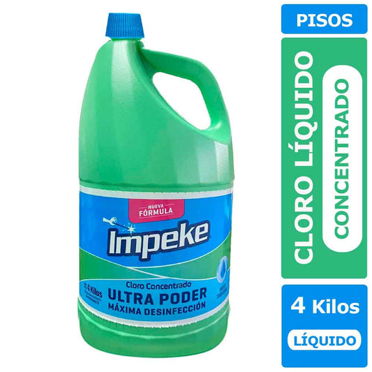 Cloro Concentrado Impeke 4 Lts.