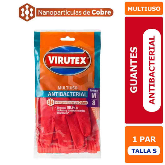 Guantes Antibacterial Virutex Talla S