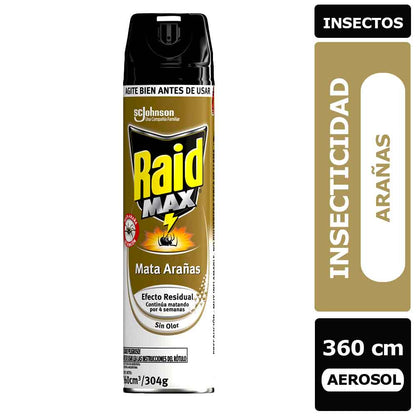 INSECTICIDA MAX MATA ARAÑAS 360 CC