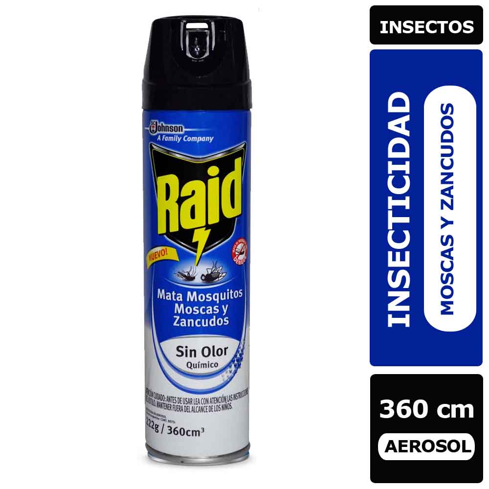 RAID MATA MOSQUITOS, MOSCAS Y ZANCUDOS