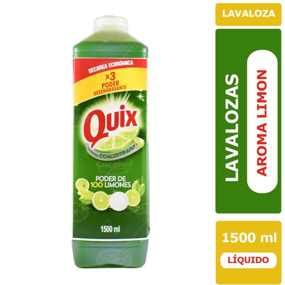 LAVALOZA QUIX 1500 ML. CONCENTRADO