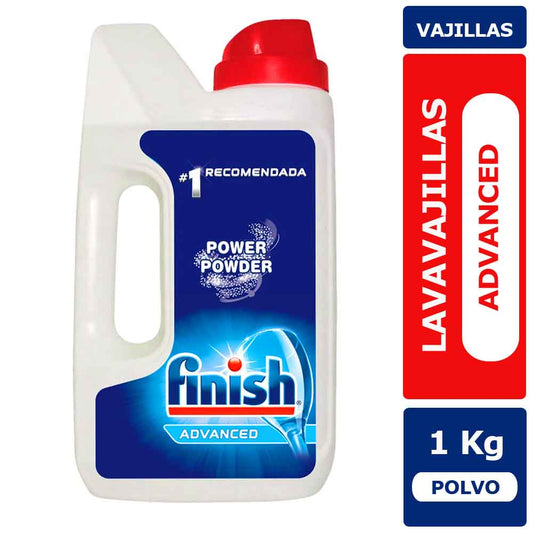 LAVAVAJILLAS EN POLVO ADVANCED FINISH 1KG