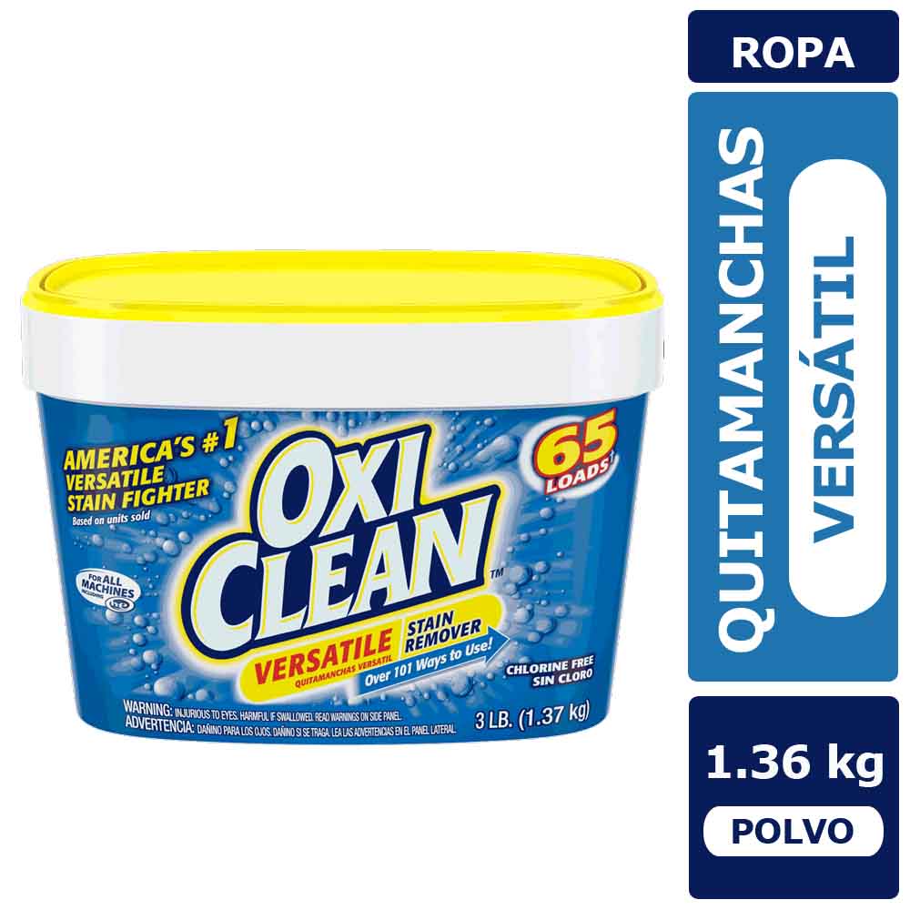 QUITAMANCHAS EN POLVO 1,36 KG OXICLEAN