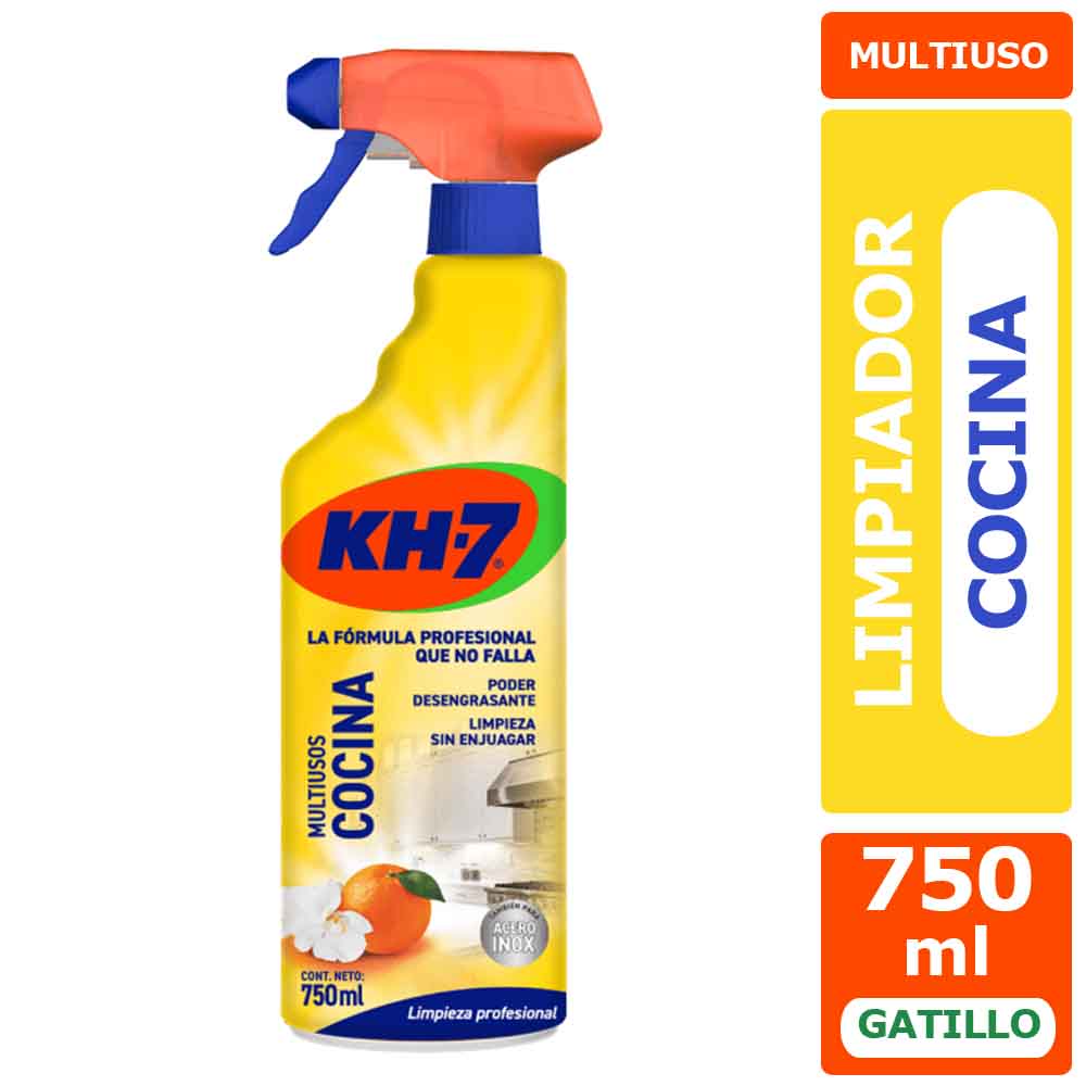 LIMPIADOR MULTIUSO COCINA KH-7 GATILLO 750 ML