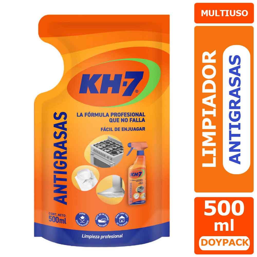 Limpiador Antigrasas KH-7 Recarga 500 ml