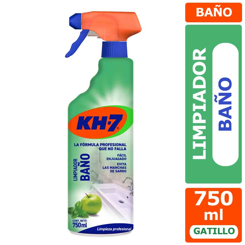 LIMPIADOR BAÑOS KH-7 GATILLO 750 ML