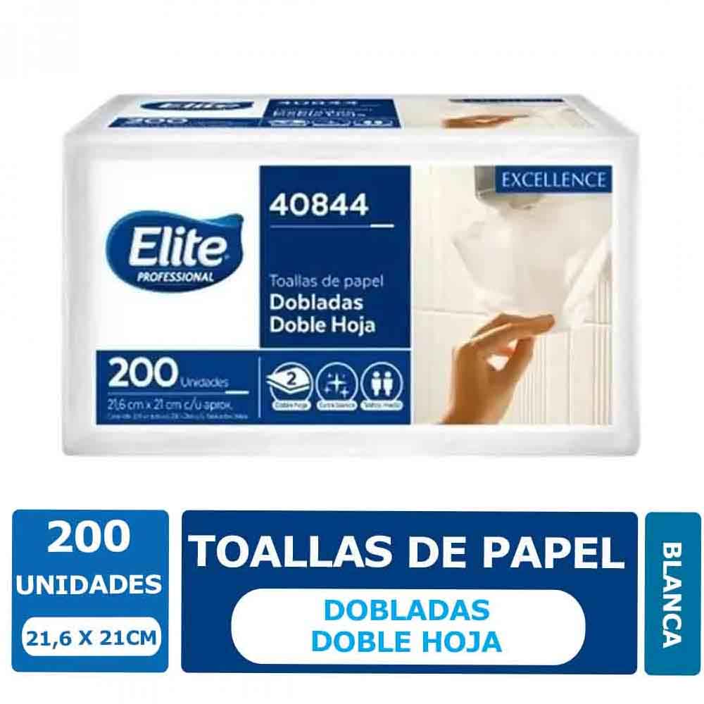 Toalla de Papel Doblada 200 Unid. Doble Hoja