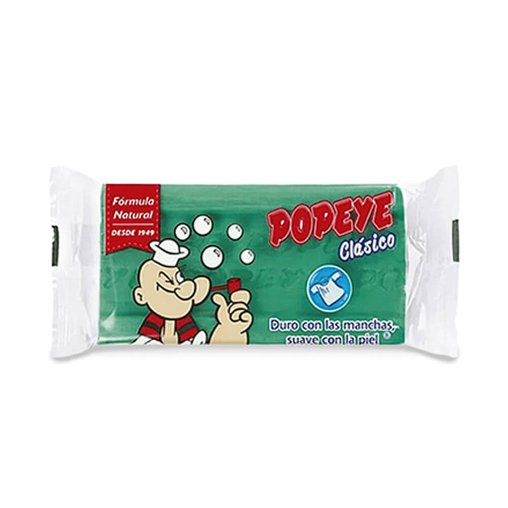 JABÓN ROPA VERDE CLÁSICO 170 GR POPEYE